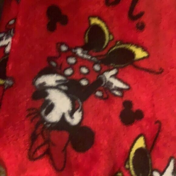 Disney‎ Fleece Mickey & Minnie PJ Pants Sz S - Picture 9 of 14